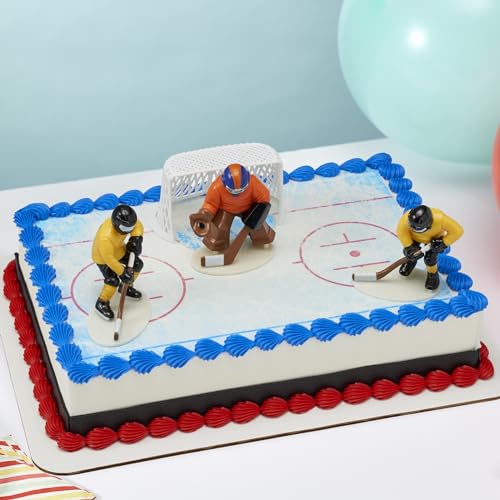 Hockey FaceOff DecoSet Cake Decoration by DecoPac