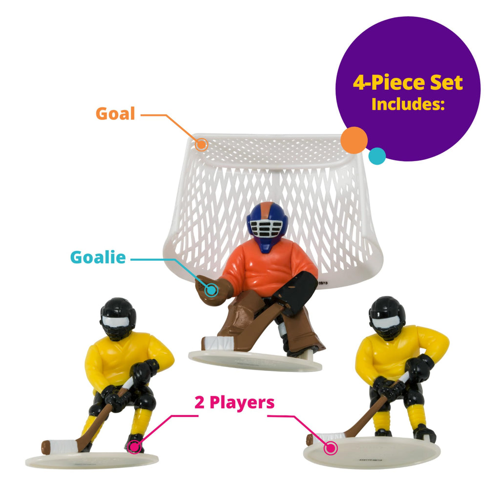 Hockey FaceOff DecoSet Cake Decoration by DecoPac