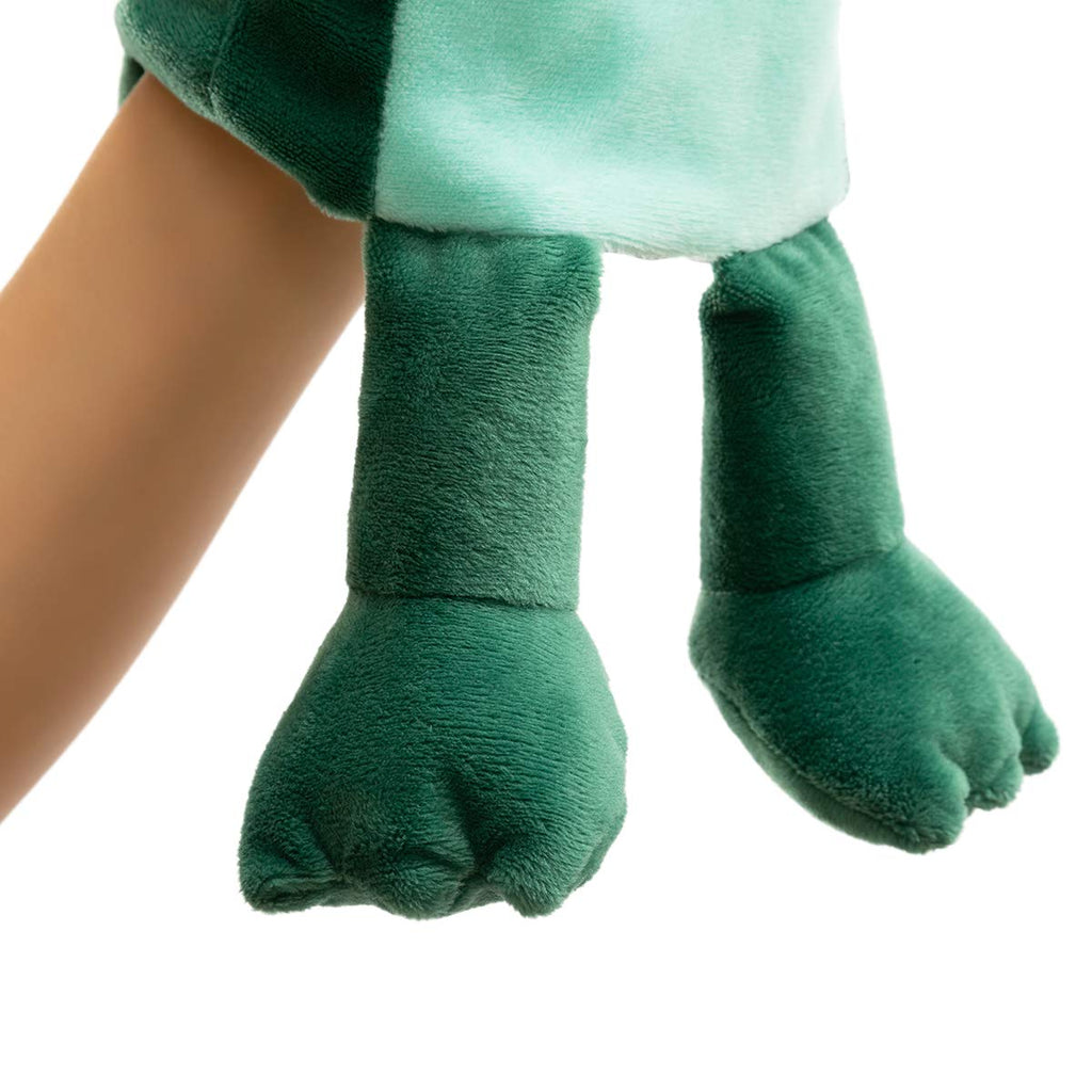HollyHOME Crocodile Hand Puppet – 13-Inch Plush Alligator Puppet for Kids and Adults