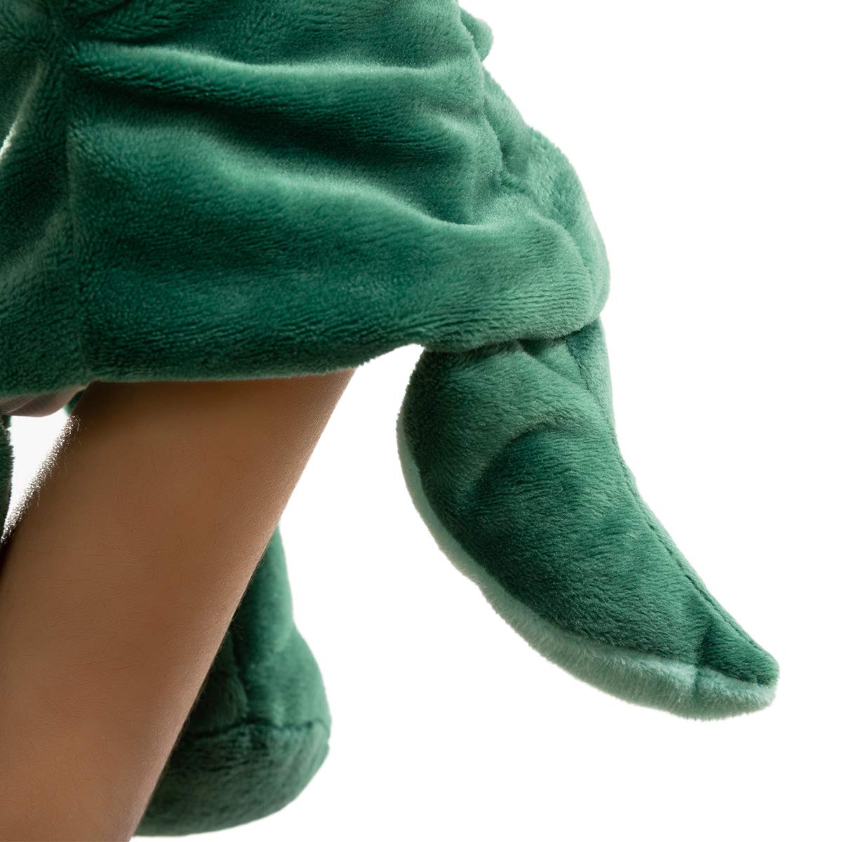 HollyHOME Crocodile Hand Puppet – 13-Inch Plush Alligator Puppet for Kids and Adults
