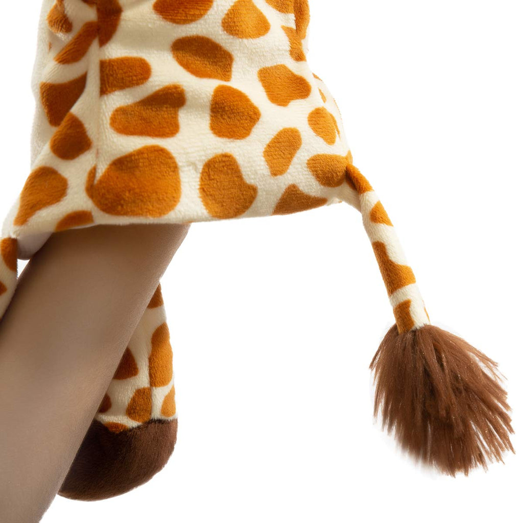 HollyHOME Giraffe Hand Puppet – 13 Inch Plush Animal Puppet for Kids and Adults