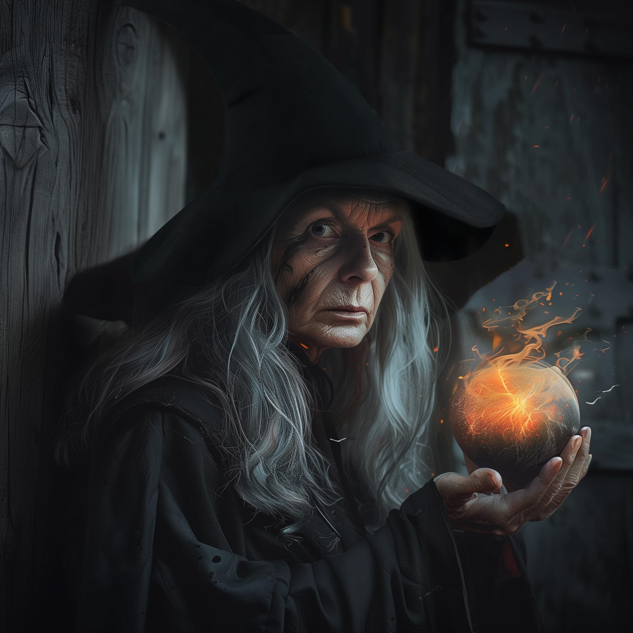 HOMELEX Adult Black Witch Hat for Halloween Costume Parties