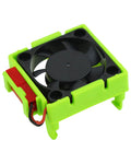 hopsupRC VXL-3s ESC Motor Cooling Fan Heatsink Upgrade for Traxxas 1/10 Slash/Rustler/Stampede VXL 4WD 2WD, Aluminum High Velocity Fan, Green (Replaces #3340)