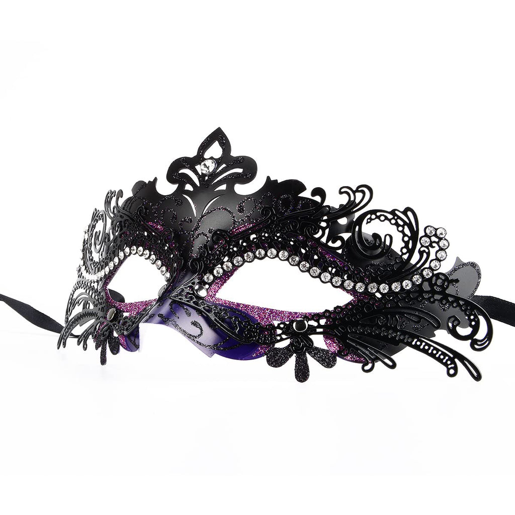 Hoshin Venetian Masquerade Mask for Women – Mardi Gras Decorations & Party Accessories