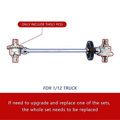 Hosim M25-ZJ06 Upgraded Metal Differential Assembly for 1/10 9125 & 1/12 9155/9156 RC Cars