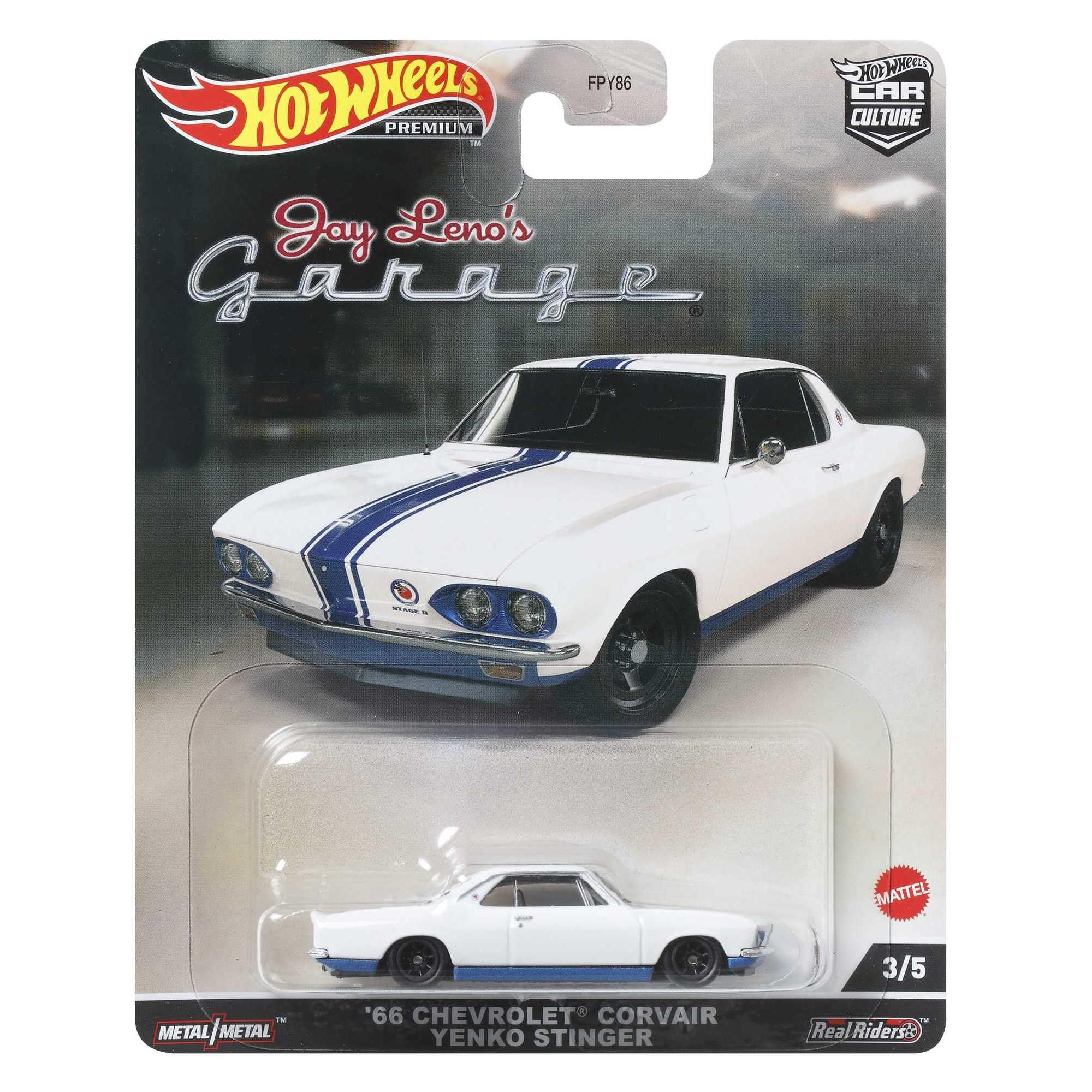 Hot Wheels Car Culture Circuit Legend 1:64 Chevy Corvair Yenko Stinger Die-Cast Car
