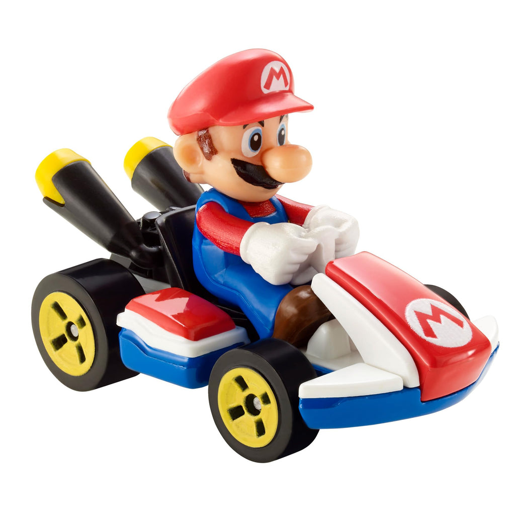 Hot Wheels Mario Kart 1:64 Scale Die-Cast Replica Vehicles – Collectible Toy Cars