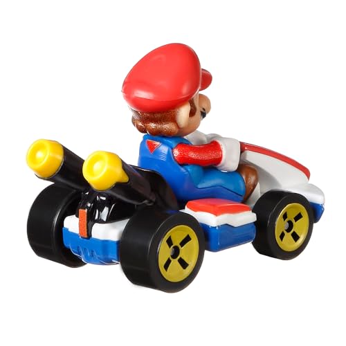 Hot Wheels Mario Kart 1:64 Scale Die-Cast Replica Vehicles – Collectible Toy Cars