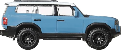 Hot Wheels Premium Car Culture 2024 Toyota Land Cruiser – 1:64 Scale Die-Cast with Real Riders Tires