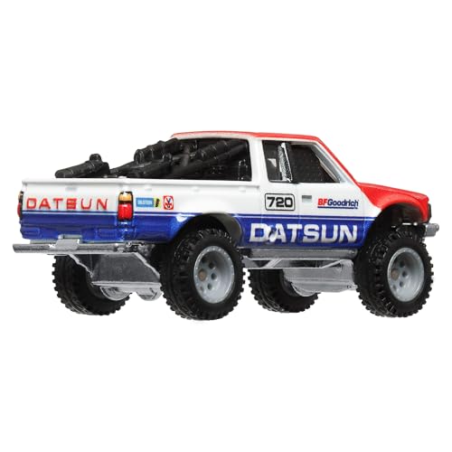 Hot Wheels Premium Car Culture Datsun King Cab Baja Custom 1:64 Die-Cast with Real Riders Tires