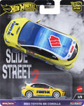 Hot Wheels Premium Car Culture Toyota Corolla GR – 1:64 Scale Die-Cast Collectible with Real Riders Tires