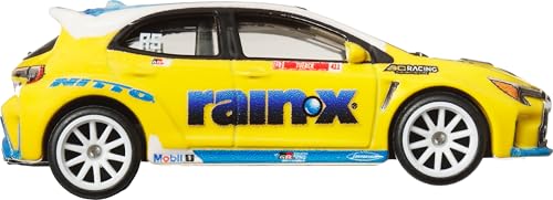 Hot Wheels Premium Car Culture Toyota Corolla GR – 1:64 Scale Die-Cast Collectible with Real Riders Tires