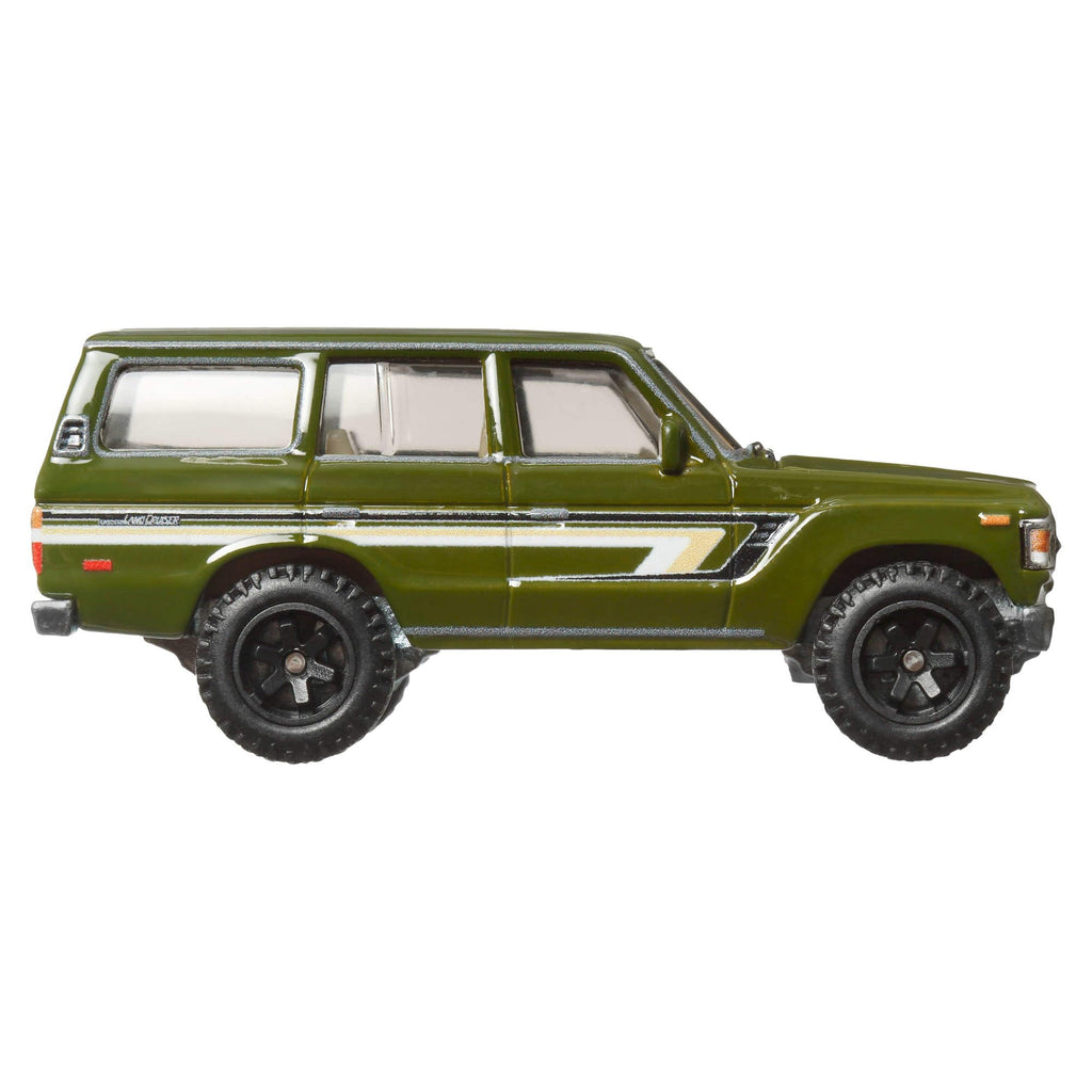 Hot Wheels Premium Car Culture Toyota Landcruiser FJ60, 1:64 Scale Die-Cast with Real Riders Tires
