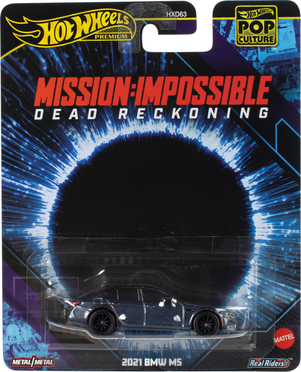 Hot Wheels Premium Pop Culture 1:64 Scale Metal Car from Movies, TV & Games