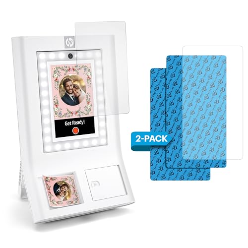 HP Sprocket Photobooth Screen Protector - 9H Tempered Glass, Scratch & Fingerprint Resistant