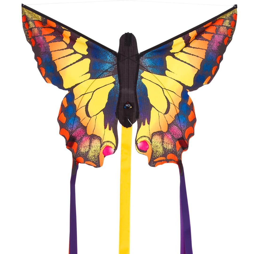 HQ Kites R Butterfly Kite - 20 Inch Single Line Beginner Kite with Tail