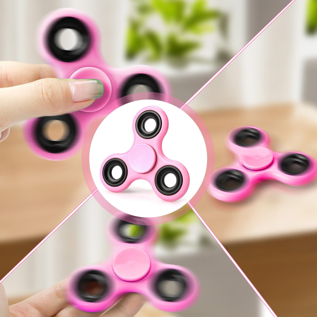 HTSHO 6 Pack Sensory Fidget Toy Set - Stress Relief Anxiety Toys for Kids & Adults - Pink