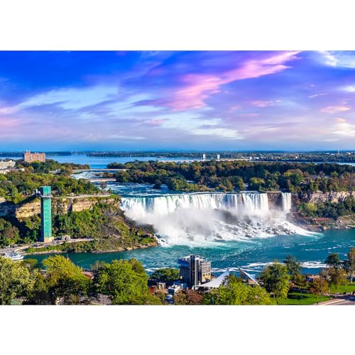 HUADADA 1000 Piece Jigsaw Puzzle - Niagara Falls - for Adults
