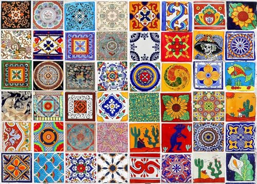 HUADADA 1000-Piece Jigsaw Puzzle – Mystical Carpet Design with Letter Backing, 27.5x19.6 inches, Includes Poster