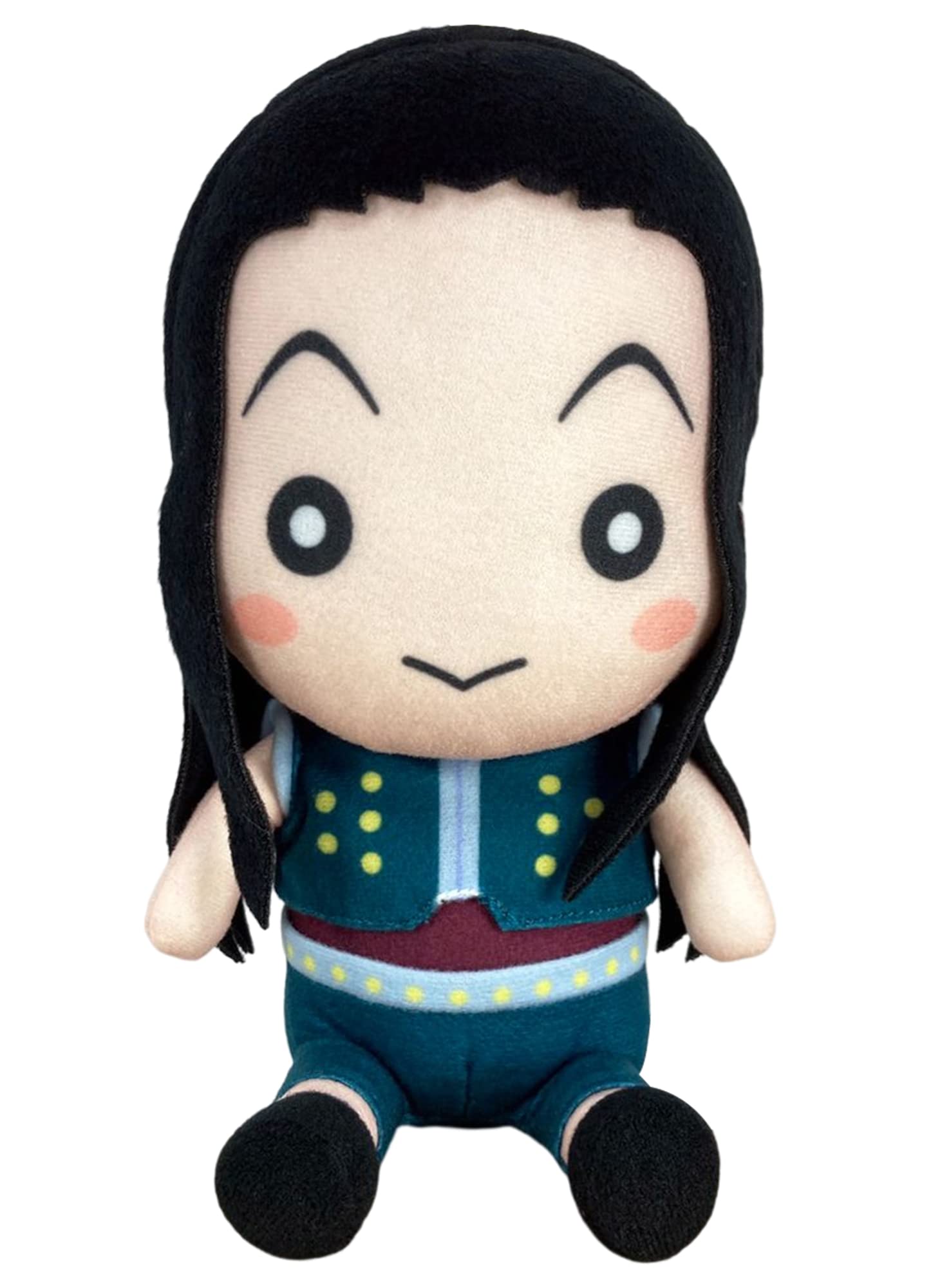 Hunter X Hunter Illumi Zoldyck Sitting Plush - 7 Inch Official GEE Plushie