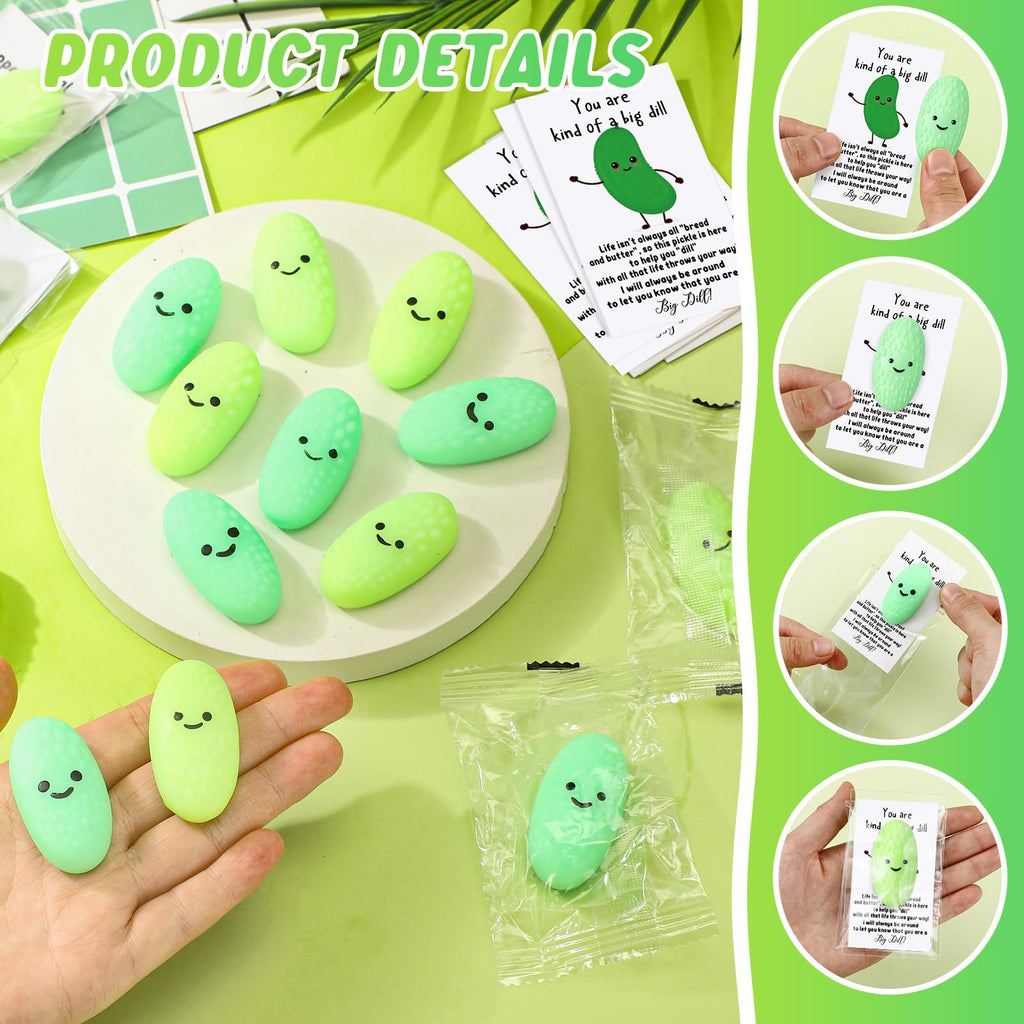 HyDren 40-Pack Kawaii Stress Ball Set with Motivational Cards for Classroom Rewards and Back to School Gifts