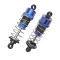 HYPER GO 16500P Front Shock Kit, Aluminum Oil Filled Shocks for H16GT/H16DR/H16BM/H16SC (2-Pack, Blue)