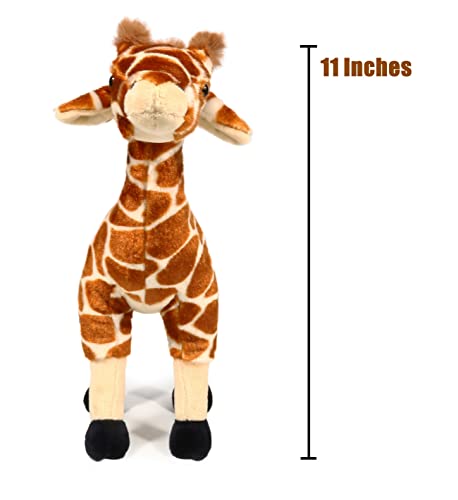 Ice King Bear 11-Inch Baby Giraffe Stuffed Animal – Soft Plush Toy for Kids, Party Props, and Decor
