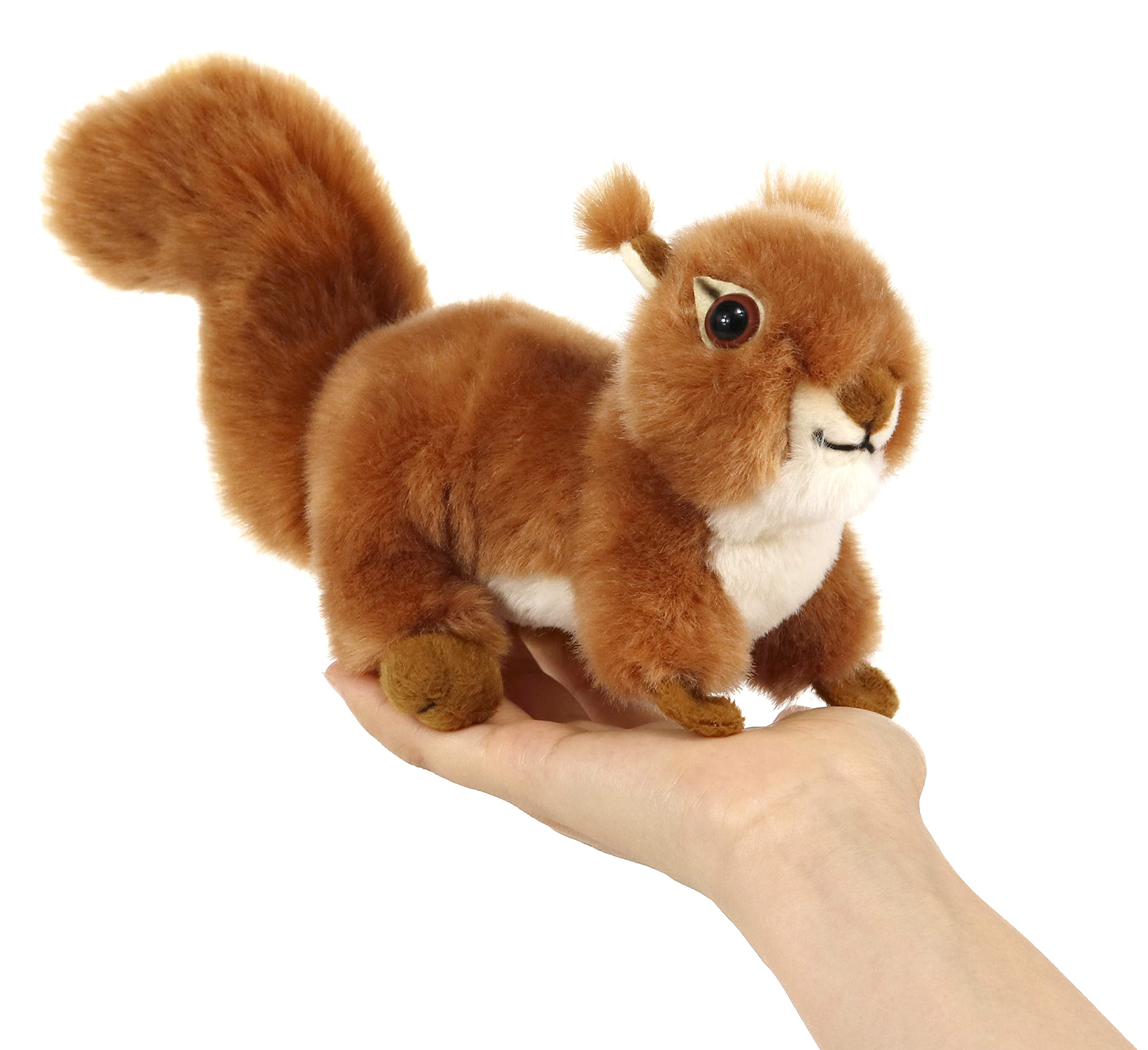 Ice King Bear Realistic Red Squirrel Plush – 6-Inch Lifelike Stuffed Animal