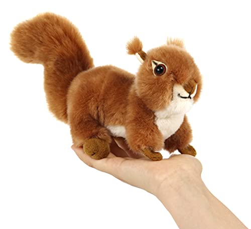 Ice King Bear Realistic Red Squirrel Plush – 6-Inch Lifelike Stuffed Animal