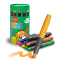 iCrayon 12 Color Twist Crayons – Washable, Non-Toxic, Quick-Drying for Kids Art Projects on Paper, Glass, Wood & Canvas