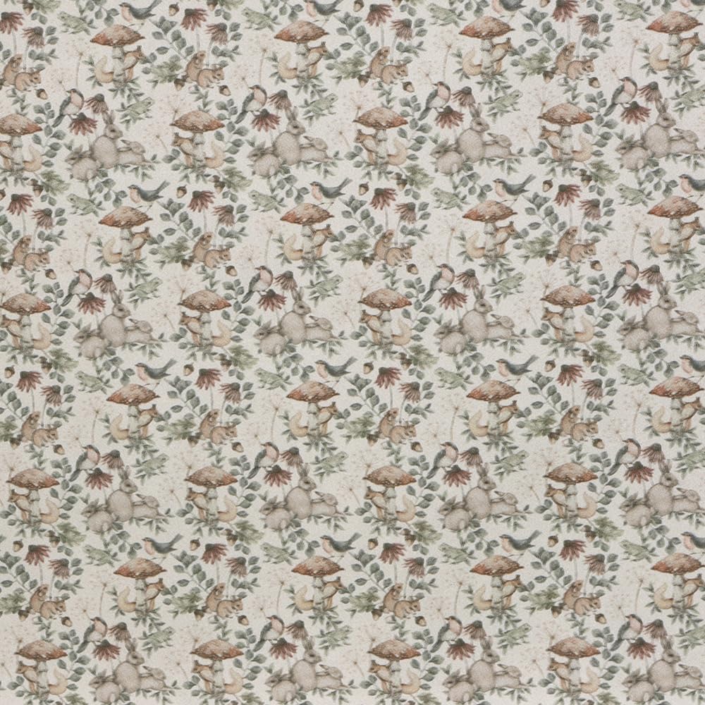 iLAND Forest Whisper Dollhouse Wallpaper - 39 x 15.7 inch, 1:12 or 1:6 Scale