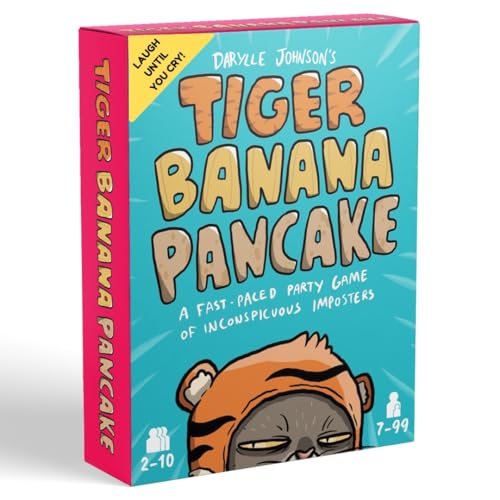 I'm Right You're Wrong Tiger Banana Pancake Card Game – Fast, Hilarious Party Game for All Ages