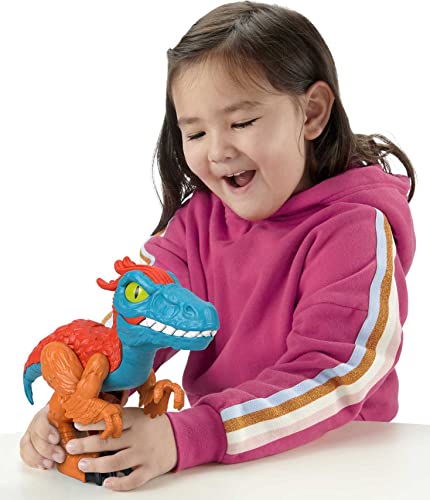 Imaginext Jurassic World Pyroraptor XL Dinosaur Figure – 10-Inch Poseable Toy for Kids Ages 3-8