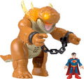 Imaginext Superman vs Kaiju Action Figure Playset with Lights & Sounds for Kids 3+