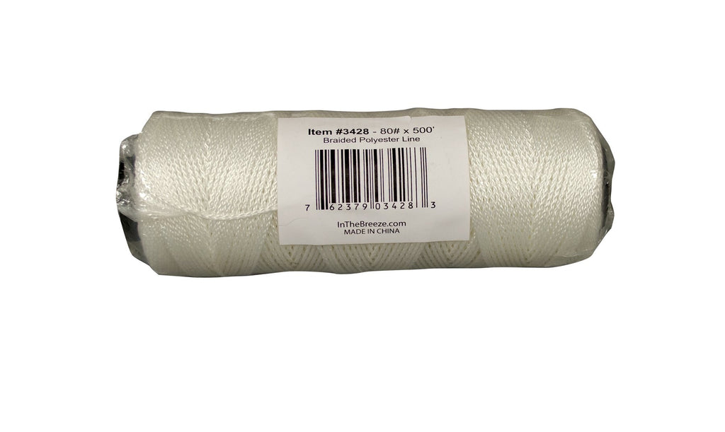 In the Breeze 80-Pound 500-Foot Braided Polyester Kite Line (Bulk Spool)