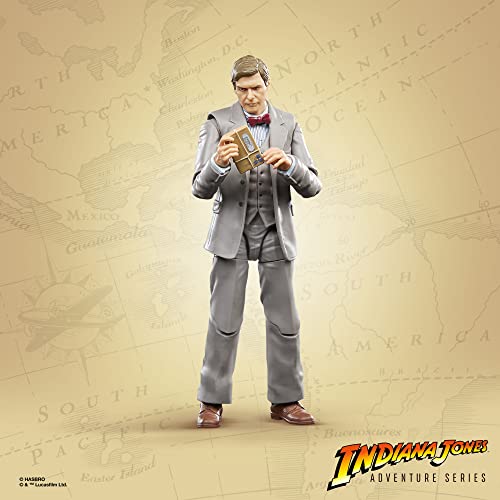 Indiana Jones Adventure Series Professor Figure – 6-Inch The Last Crusade Collectible with Accessories