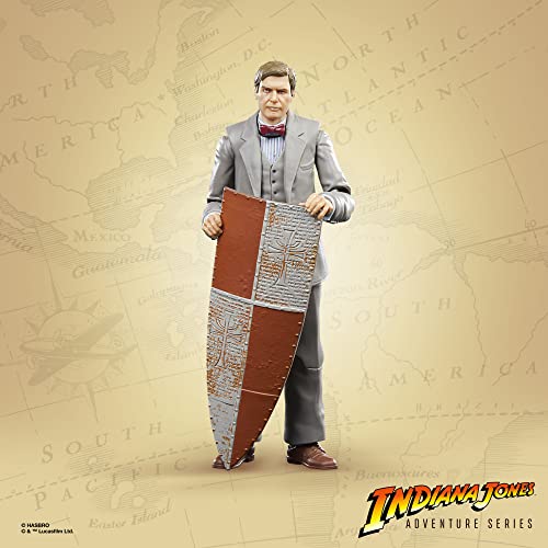 Indiana Jones Adventure Series Professor Figure – 6-Inch The Last Crusade Collectible with Accessories