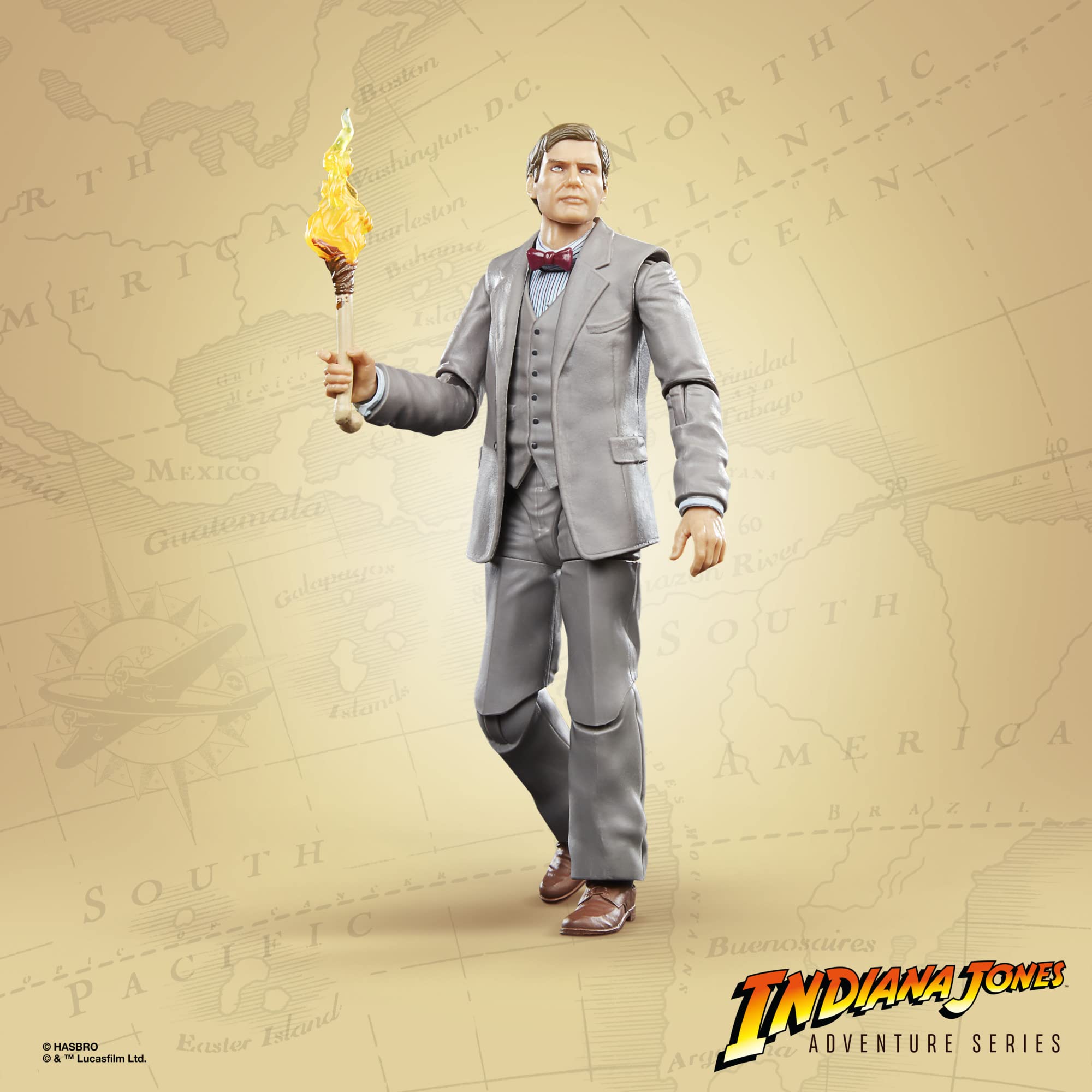 Indiana Jones Adventure Series Professor Figure – 6-Inch The Last Crusade Collectible with Accessories