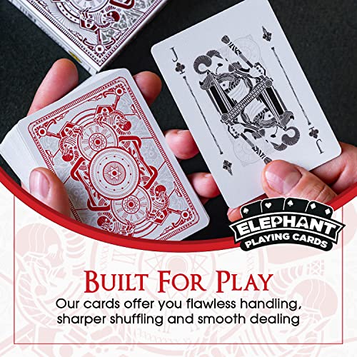 Infinitum Playing Cards by Elephant Playing Cards – Unique Illustrations, Premium Poker Deck with Free Game eBook
