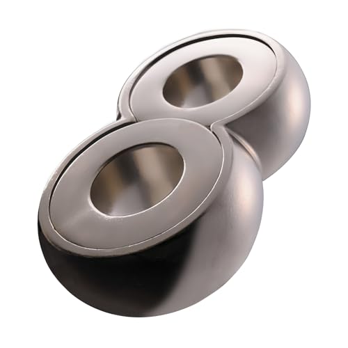 Infinity Hanayama Metal Puzzle by BePuzzled – Mensa Level 6 Brain Teaser for Teens and Adults