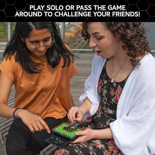 Ingenious: Single-Player Travel Edition – Hex Tile Puzzle Game with 200 Challenges, Ages 8+