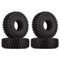 INJORA 1.0 S5 All Terrain Crawler Tires 58x20mm for TRX4M SCX24 FCX24 AX24 (T1008)