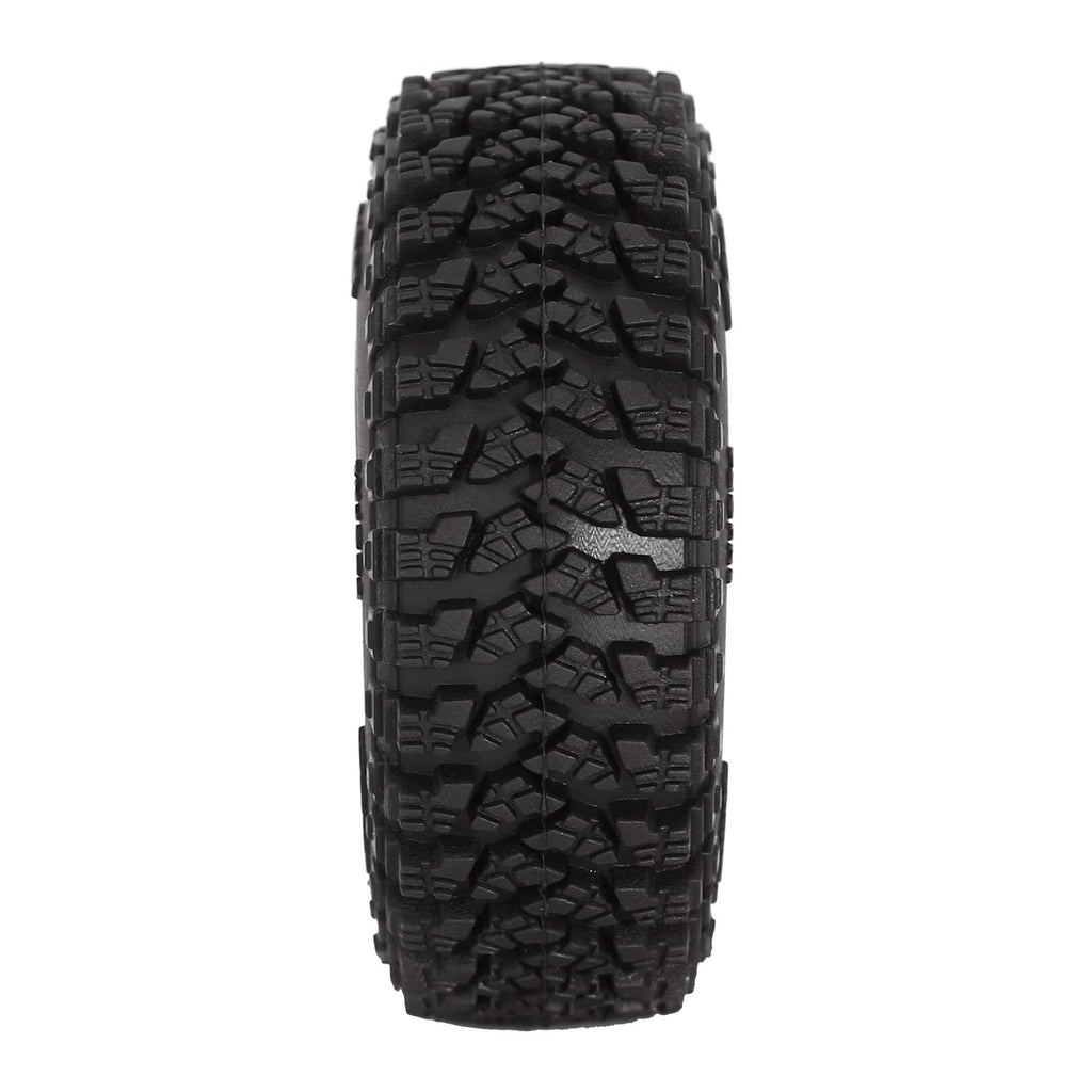 INJORA 1.0 S5 All Terrain Crawler Tires 58x20mm for TRX4M SCX24 FCX24 AX24 (T1008)