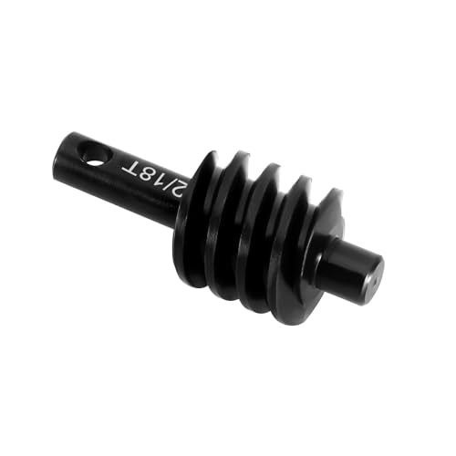 INJORA 18T Underdrive Worm Differential Steel Gears for Axial SCX24 RC Crawler Upgrade