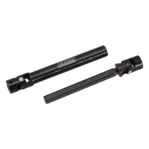 INJORA 20g Steel Drive Shaft Set for SCX24 Gladiator Power Wagon – Front & Rear Center Shafts (2Pcs)