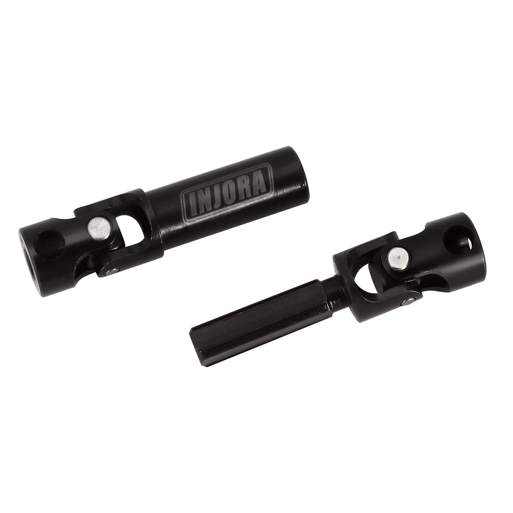 INJORA 20g Steel Drive Shaft Set for SCX24 Gladiator Power Wagon – Front & Rear Center Shafts (2Pcs)