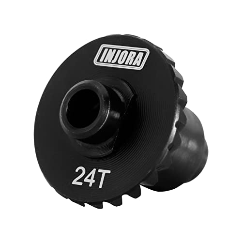 INJORA 24T/10T Underdrive Helical Gear Set for TRX4M RC Crawler (1 Set)