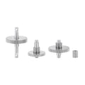 INJORA 40.3:1 Low Range Transmission Gear Set for TRX4M 1/18 RC Crawler – Stainless Steel