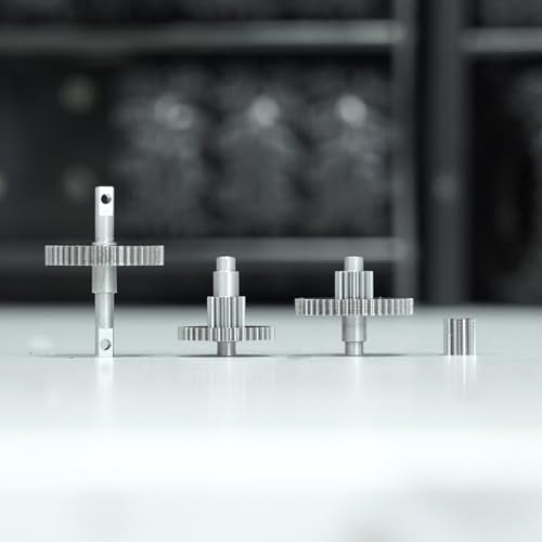 INJORA 40.3:1 Low Range Transmission Gear Set for TRX4M 1/18 RC Crawler – Stainless Steel