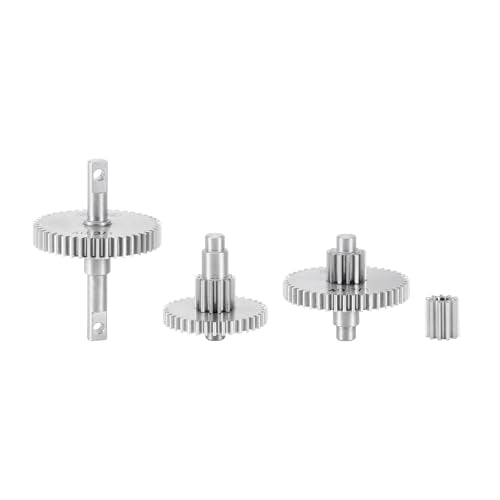 INJORA 40.3:1 Low Range Transmission Gear Set for TRX4M 1/18 RC Crawler – Stainless Steel